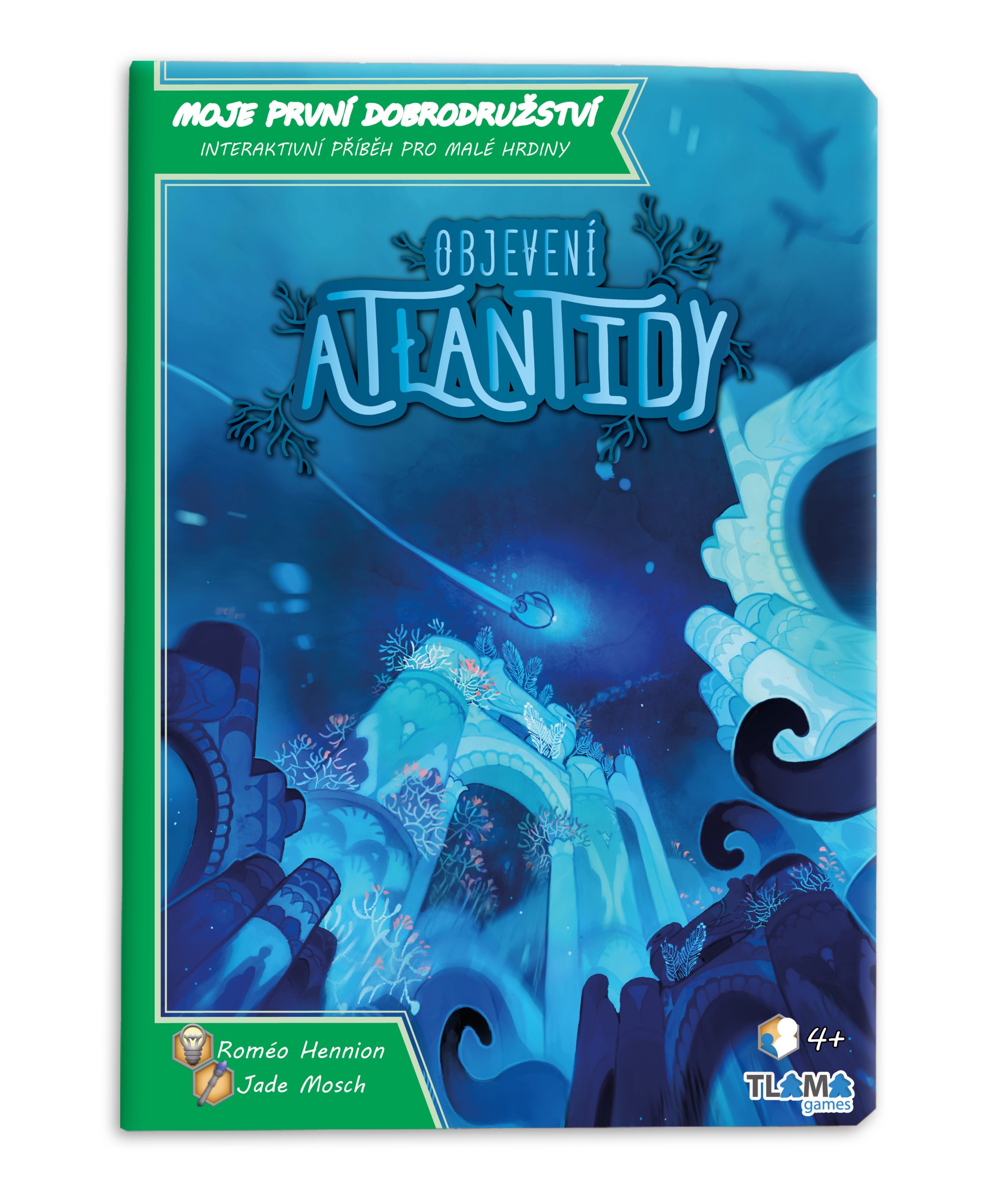 Moje první dobrodružství: Objevení Atlantidy - TLAMA games (interaktivní příběhová kniha)