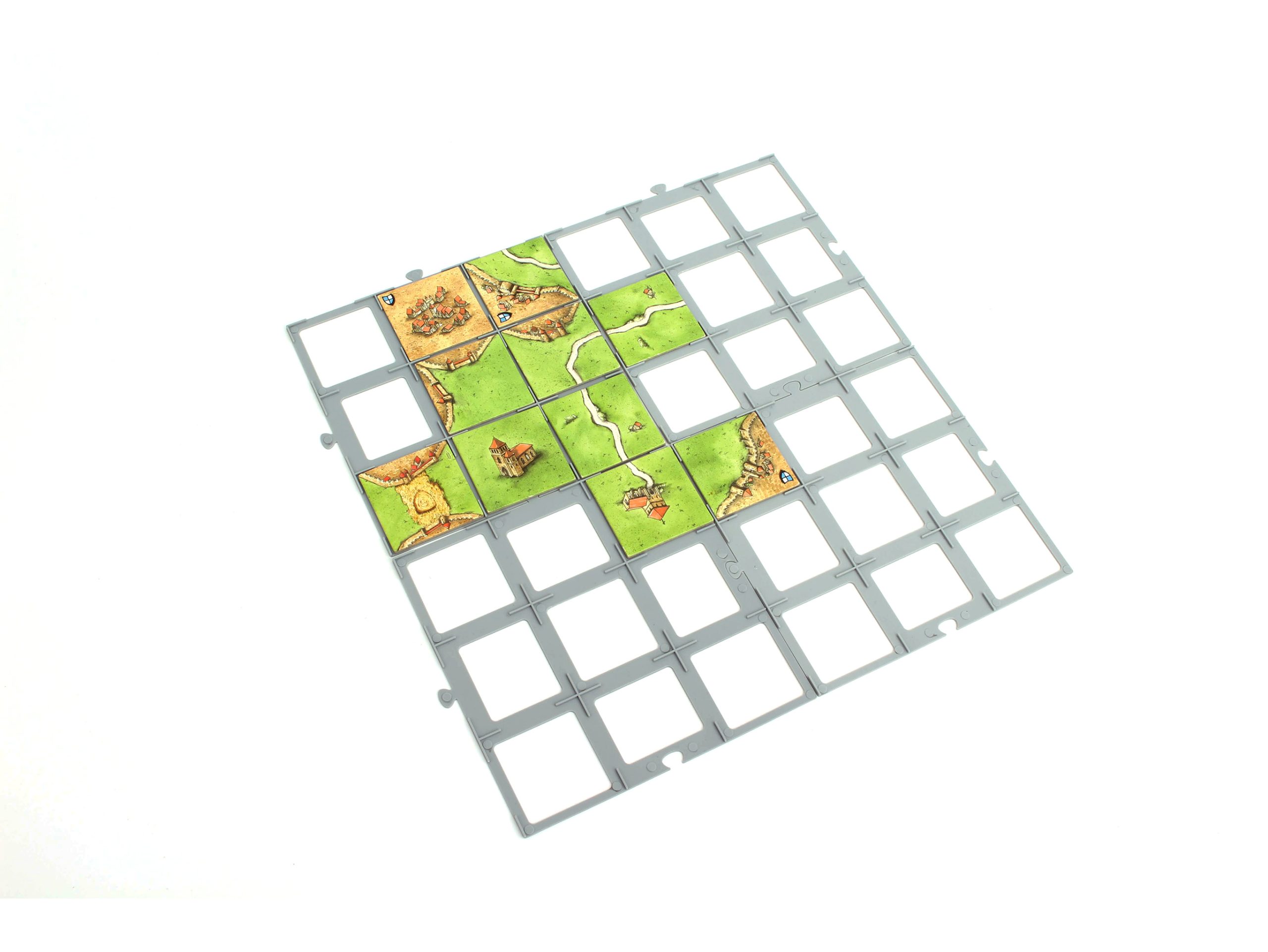Myší Doupě Karak / Carcassonne - podložka na hrací dílky (V2.0) Varianta: Stojan na 30 mřížek