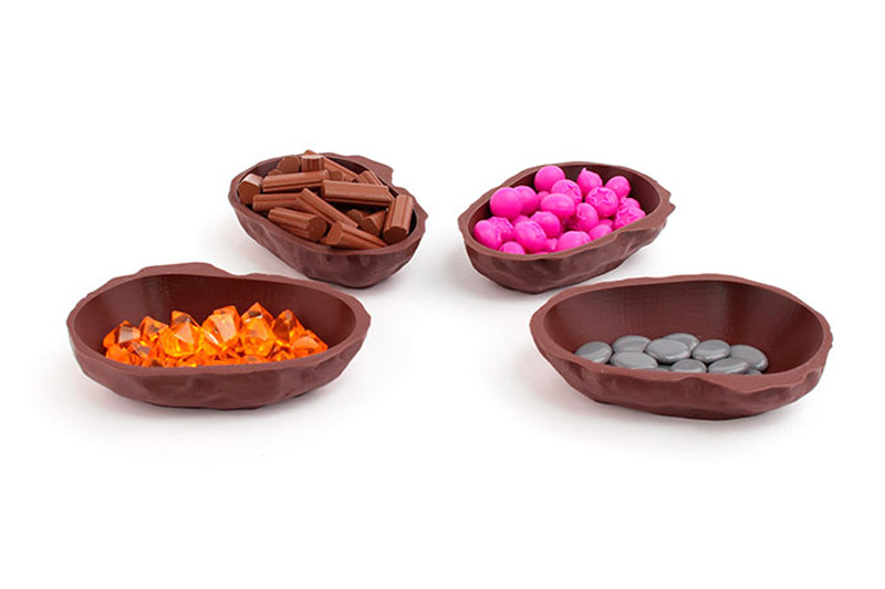 Myší Doupě Miska (ořech) např. pro hru Divukraj