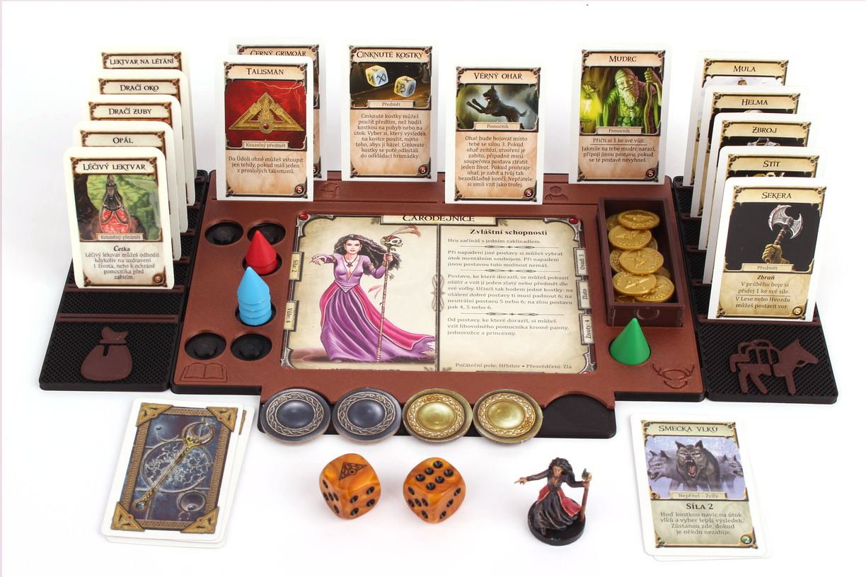 Myší Doupě Talisman - Deska hráče Barva: Měděná hnědá