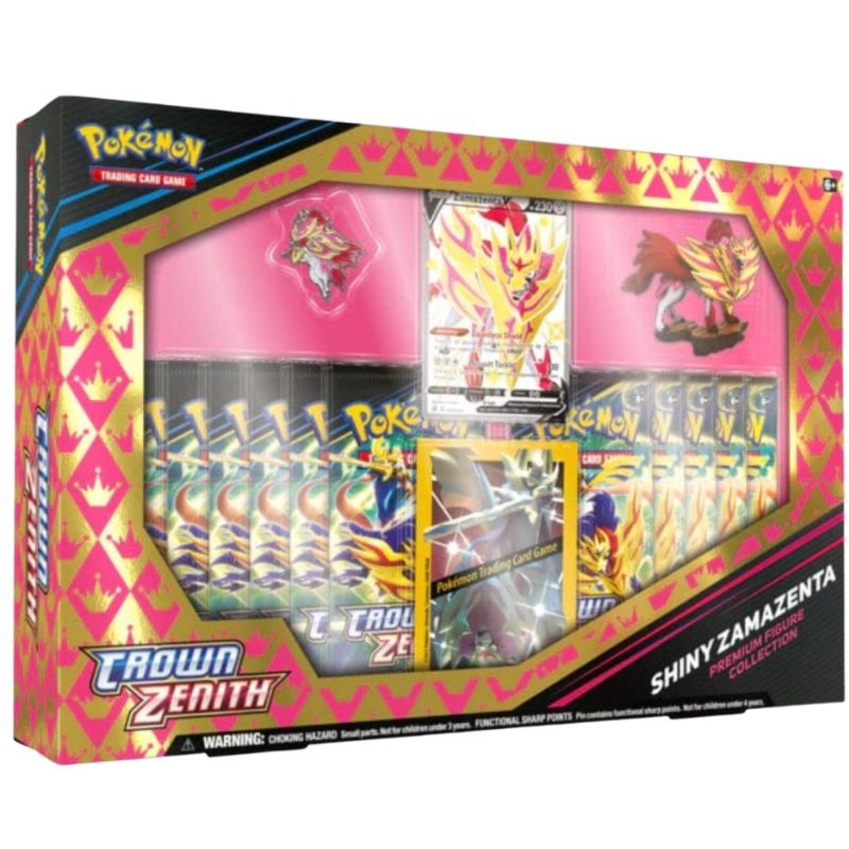 Nintendo Pokémon TCG: Crown Zenith Figure Collection Varianta: Shiny Zamazenta