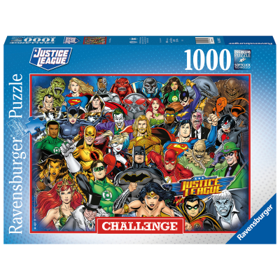 Puzzle Challenge Marvel Liga spravedlnosti 1000 dílků