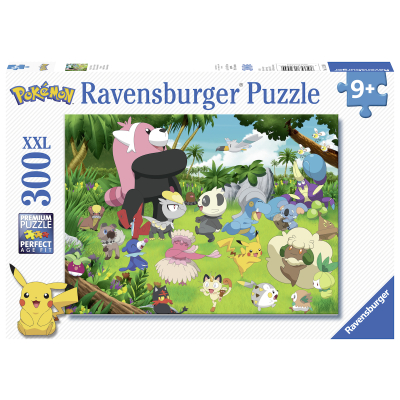 Puzzle Rozdovádění Pokémoni 300 dílků