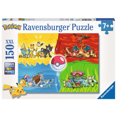 Ravensburger Druhy Pokémonů 150 dílků