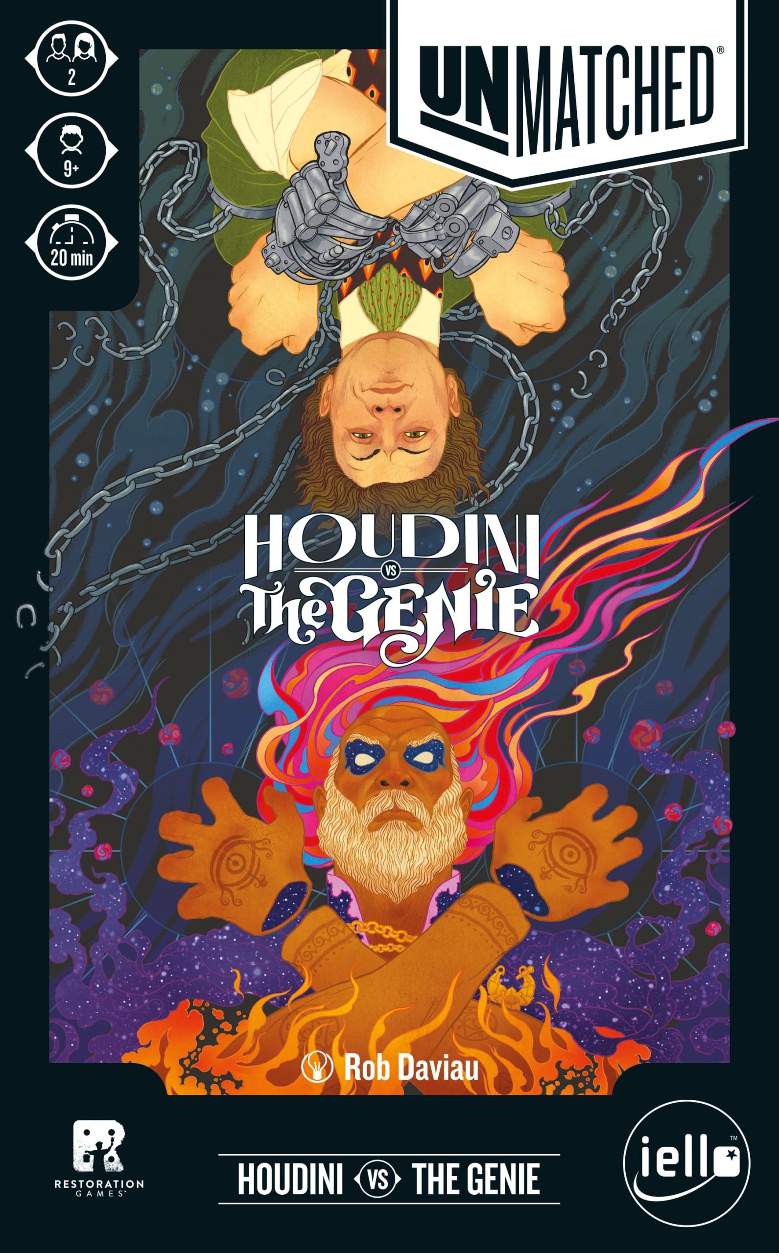 Restoration Games Unmatched: Houdini vs. The Genie