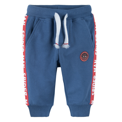 Sportovní kalhoty Spiderman- modré - 62 NAVY BLUE