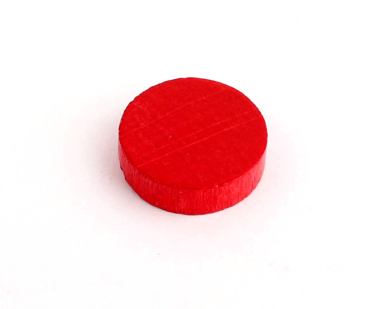 TLAMA games Dřevěné disky 15 mm - žetony (20 ks) Barva: Červená