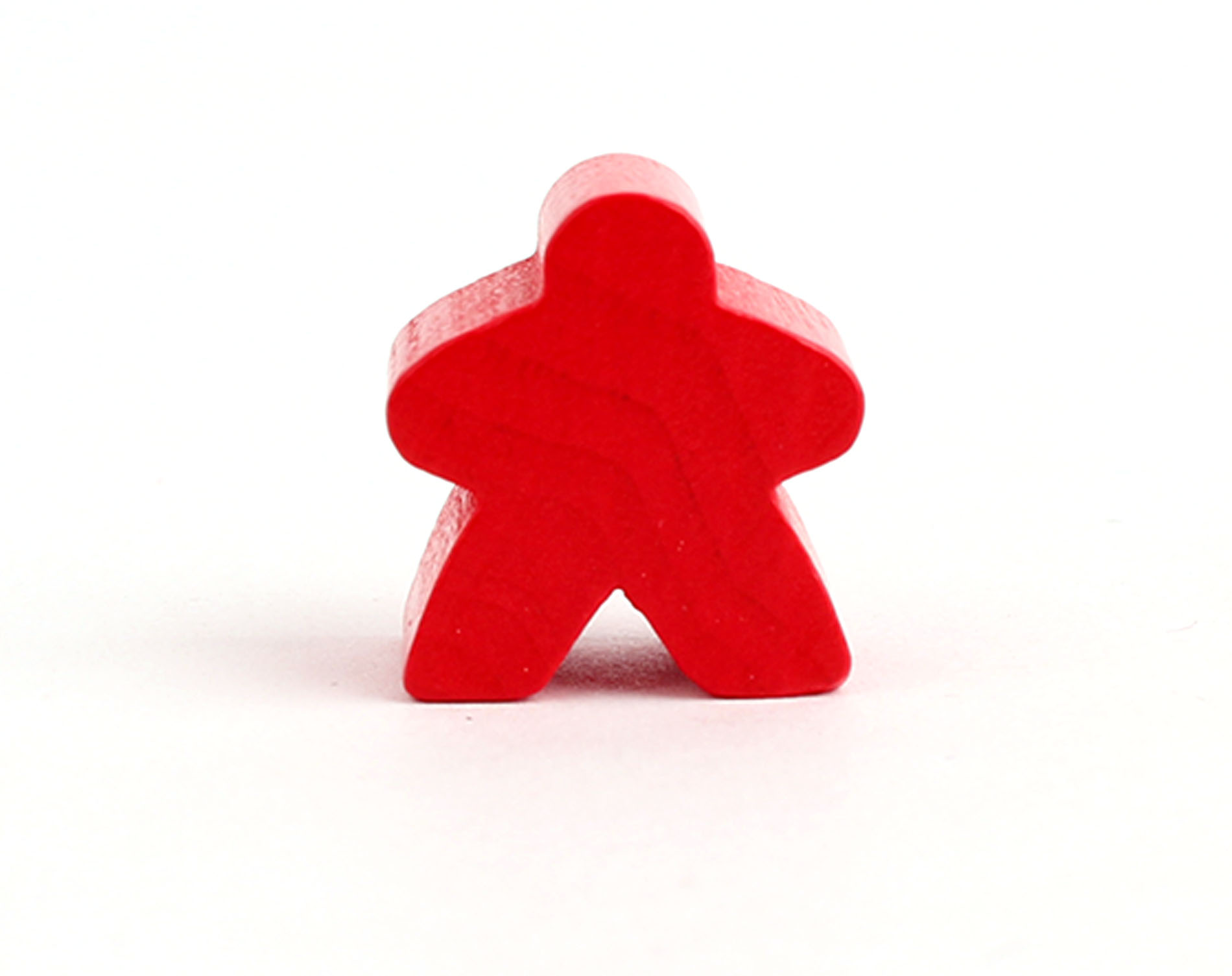 TLAMA games Dřevěné figurky klasický meeple 16 mm (20 ks) Barva: Červená