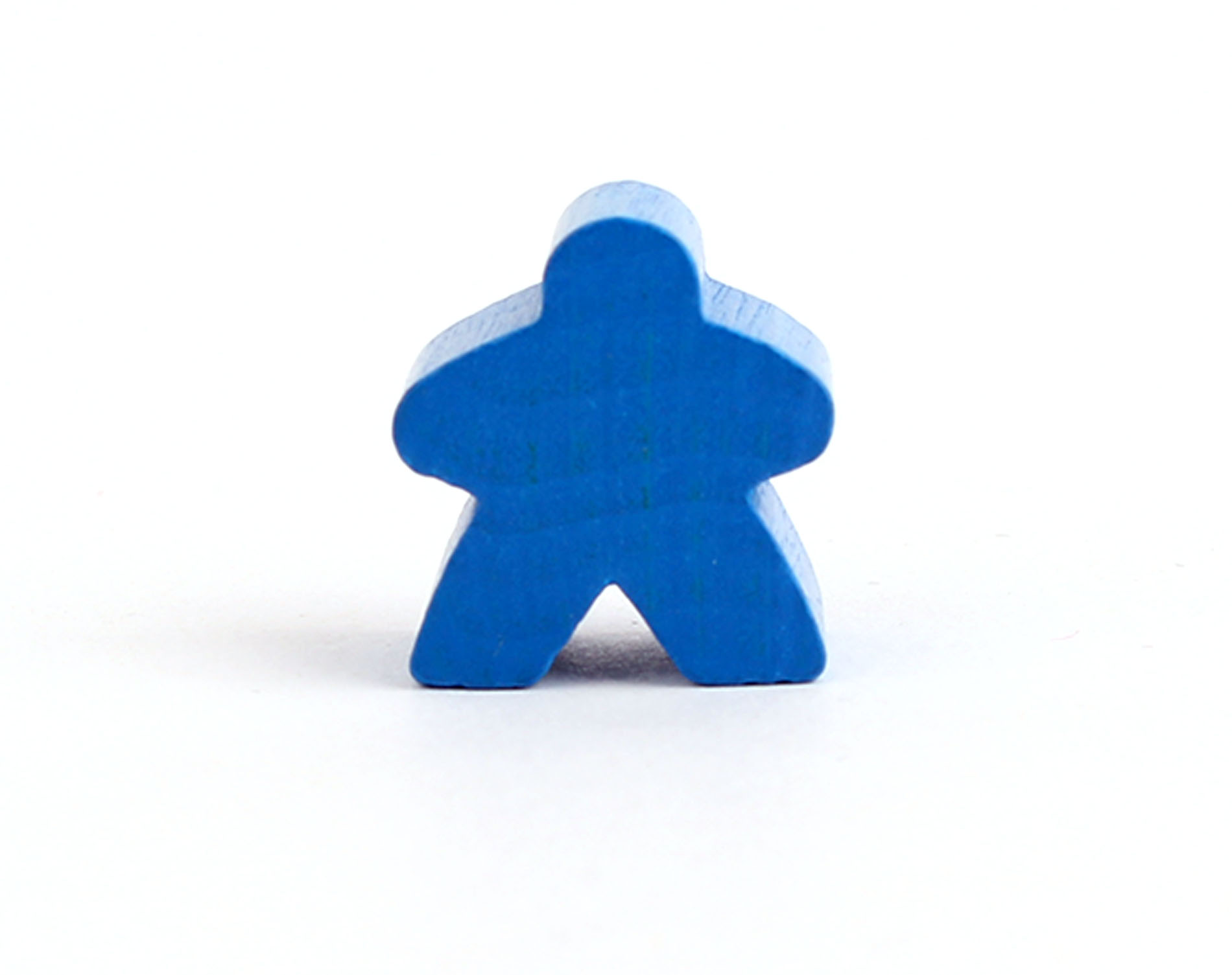 TLAMA games Dřevěné figurky klasický meeple 16 mm (20 ks) Barva: Modrá