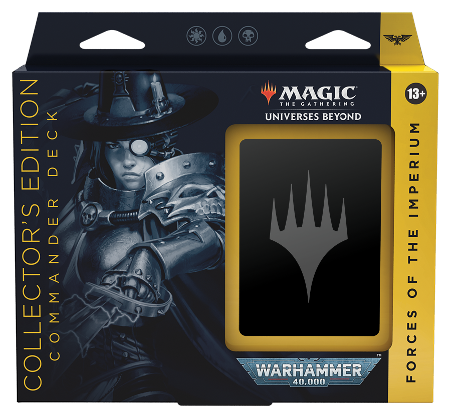 Wizards of the Coast Magic The Gathering: Warhammer 40K Premium Commander Deck Varianta: Forces of the Imperium