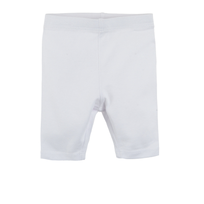 Basic 3/4 legíny- bílé - 62 WHITE