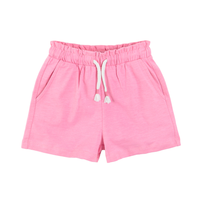 Bavlněné šortky- růžové - 92 PINK