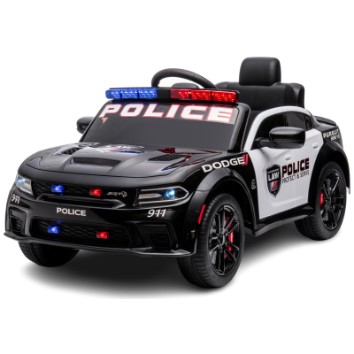 Dětské elektrické auto Dodge POLICE + dálkový ovladač