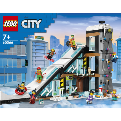 LEGO® City 60366 Lyžařský a lezecký areál