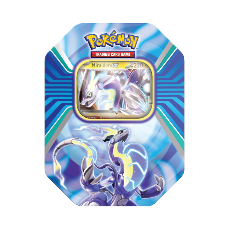 Nintendo Pokémon TCG: Paldea Legends Tin Barva: Modrá