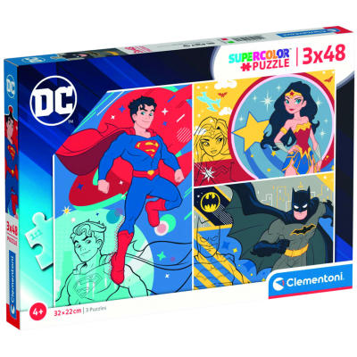 Puzzle 3x48 DC Comics