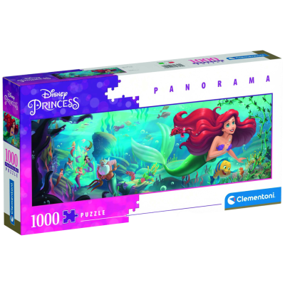 Puzzle Panorama 1000 Disney Malá mořská víla