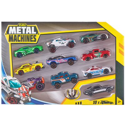 ZURU Metal Machines - Sada aut 10ks