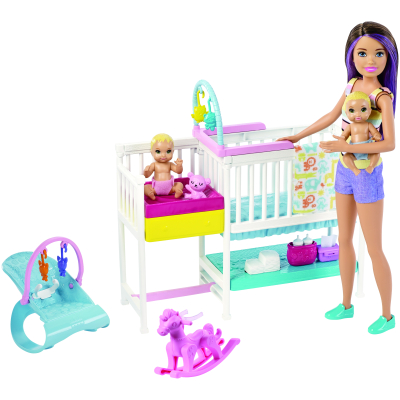 Barbie herní set dětský pokojík