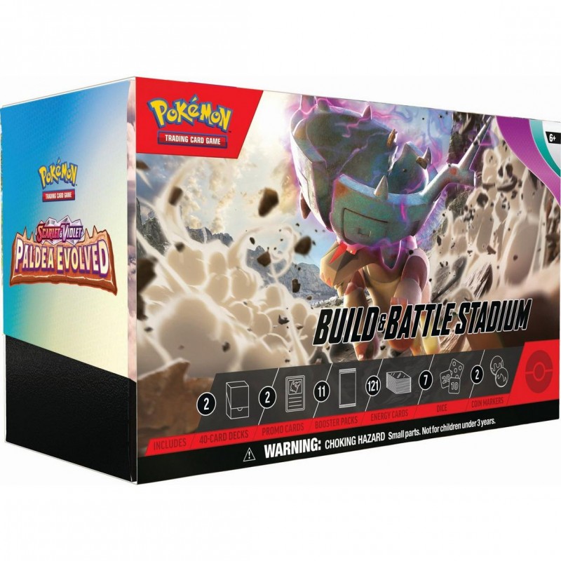 Nintendo Pokémon TCG: SV02 Paldea Evolved - Build & Battle Stadium