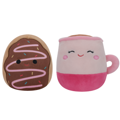 Plyšový mazlíček Squishmallows 2v1 donut Deja a latte Emery