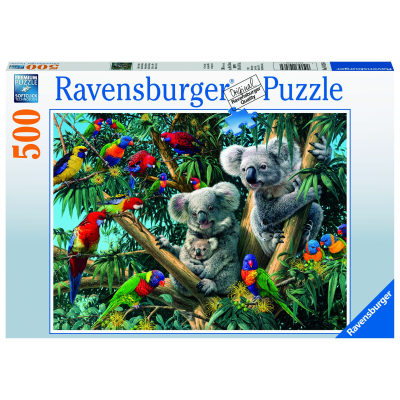 Puzzle Koaly na stromě 500 dílků