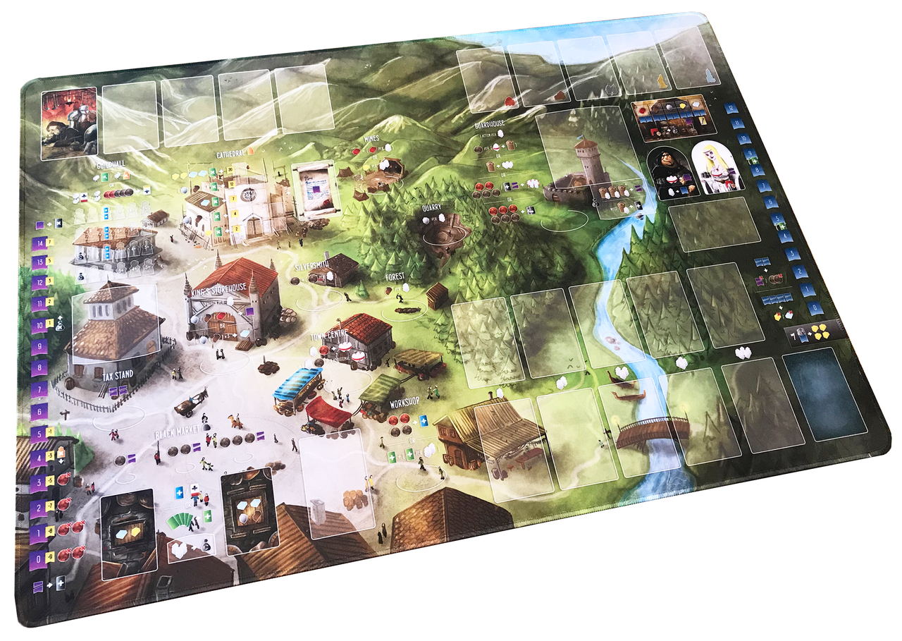 Renegade Game Studios Architects of the West Kingdom: Neoprene playmat (Architekti Západního království: Neoprenová podložka ENG)