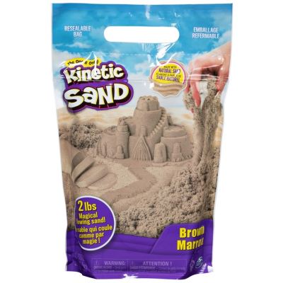 Spin Master Kinetic Sand hnědý písek 0