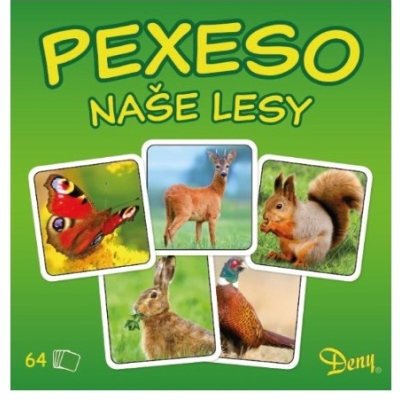 Wiky - Pexeso Naše lesy