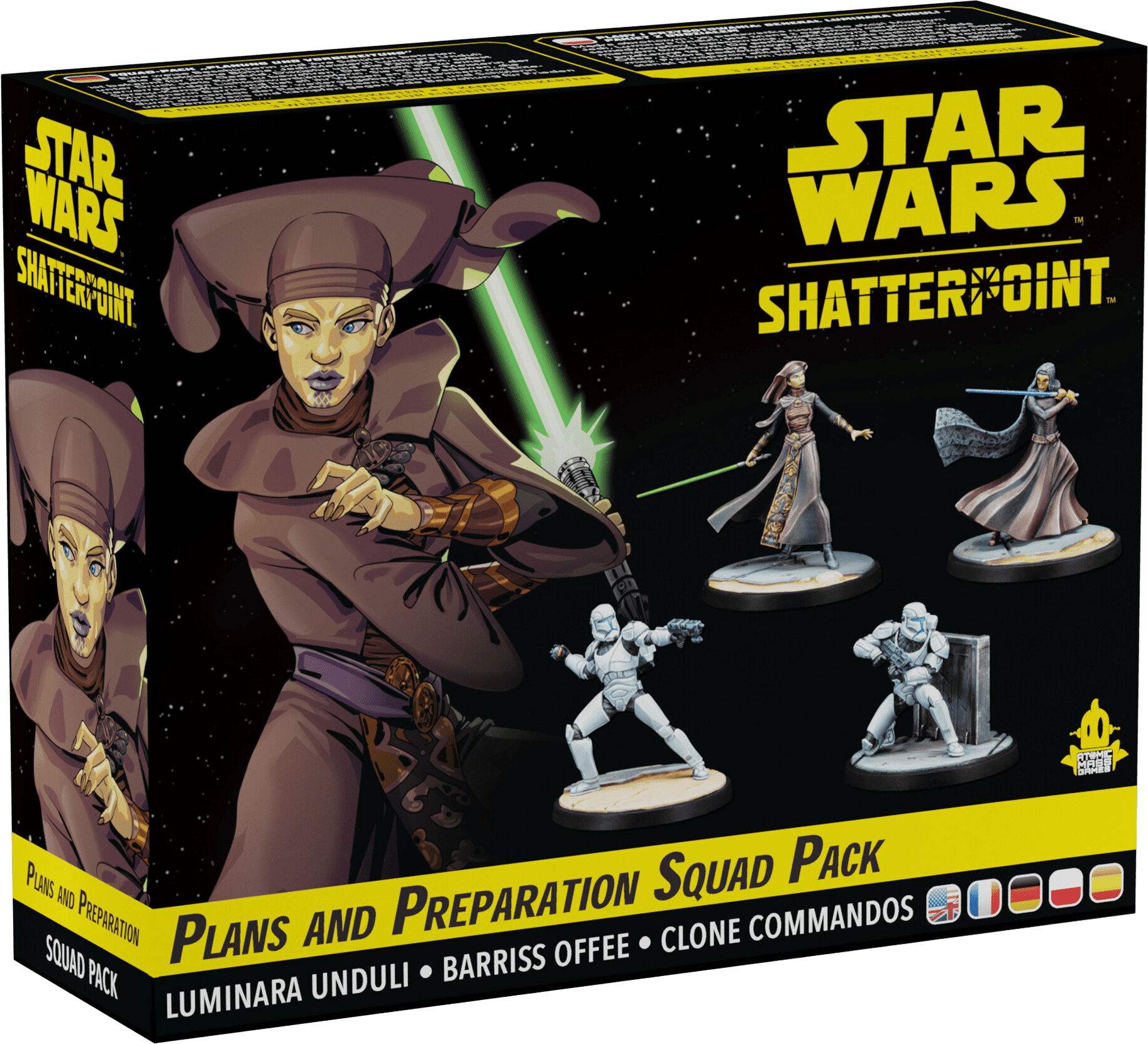 Atomic Mass Games Star Wars: Shatterpoint – Plans & Preparation Squad Pack - EN/FR/DE/PL/ES