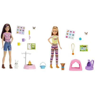 Barbie dha kempující sestra se zvířátkem - Skipper™