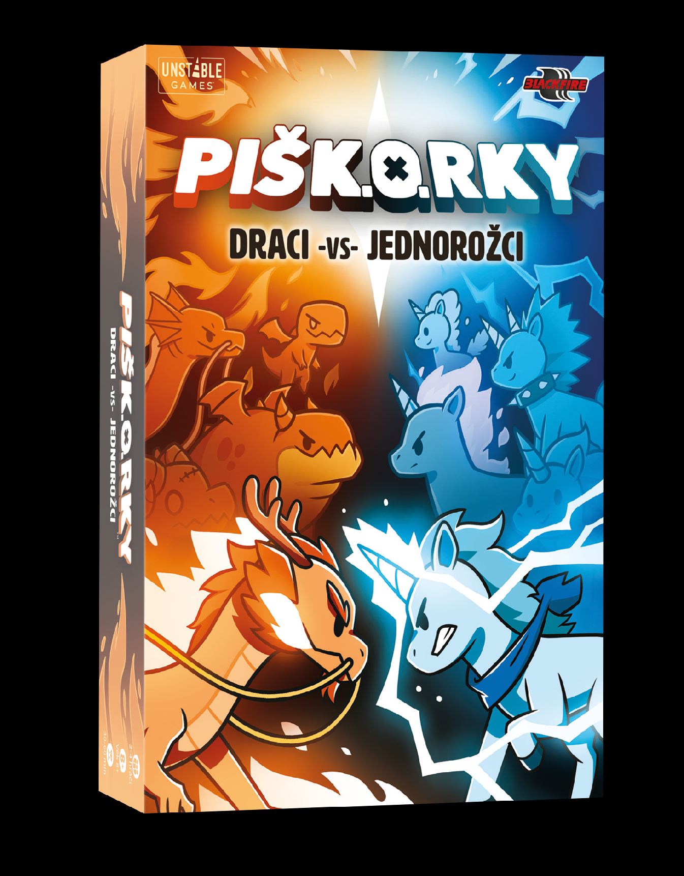 Blackfire CZ PIŠK.O.RKY: Draci vs Jednorožci