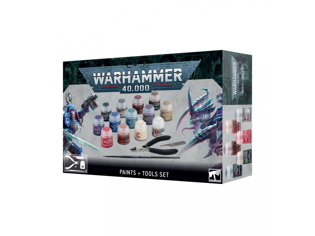 Citadel Warhammer 40.000: Paints + Tools Set new