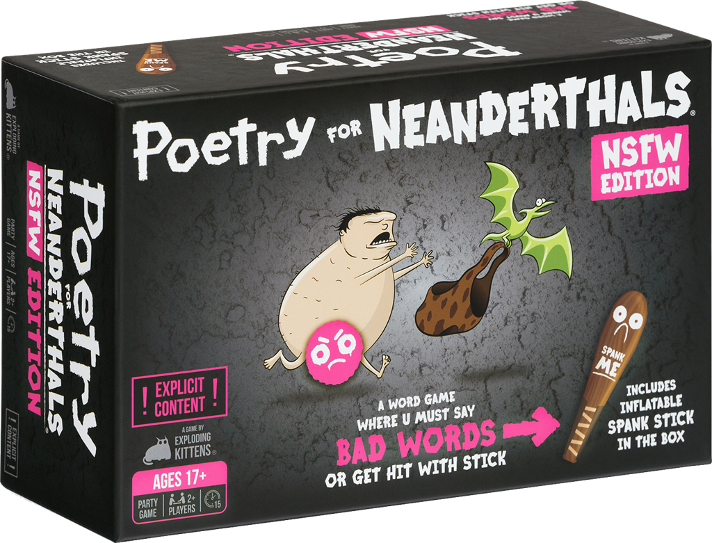 Exploding Kittens Poetry for Neanderthals: NSFW Edition