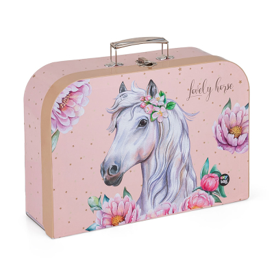 Kufřík lamino 34 cm - kůň romantic