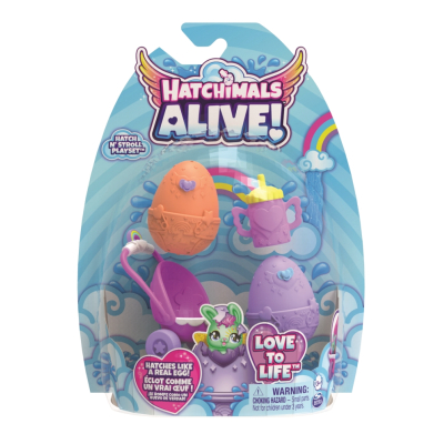 Spin Master Hatchimals - Hrací set s KOČÁRKEM PRO ZVÍŘÁTKA