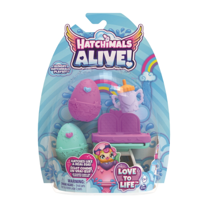 Spin Master Hatchimals - Hrací set s KRMICÍ ŽIDLÍ PRO ZVÍŘÁTKA