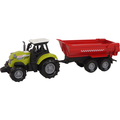 Traktor s přívěsem