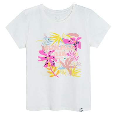 Tričko KR-SS23 - 134 WHITE