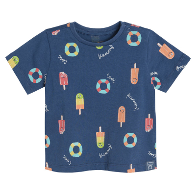 Tričko KR-SS23 - 62 NAVY BLUE