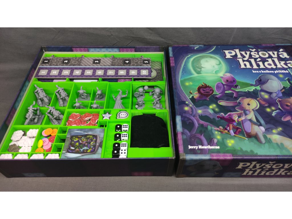 inserty.cz Plyšová hlídka v2 - Insert (černý)