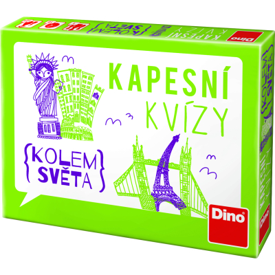 Cestovní hra Kapesní kvízy - kolem světa