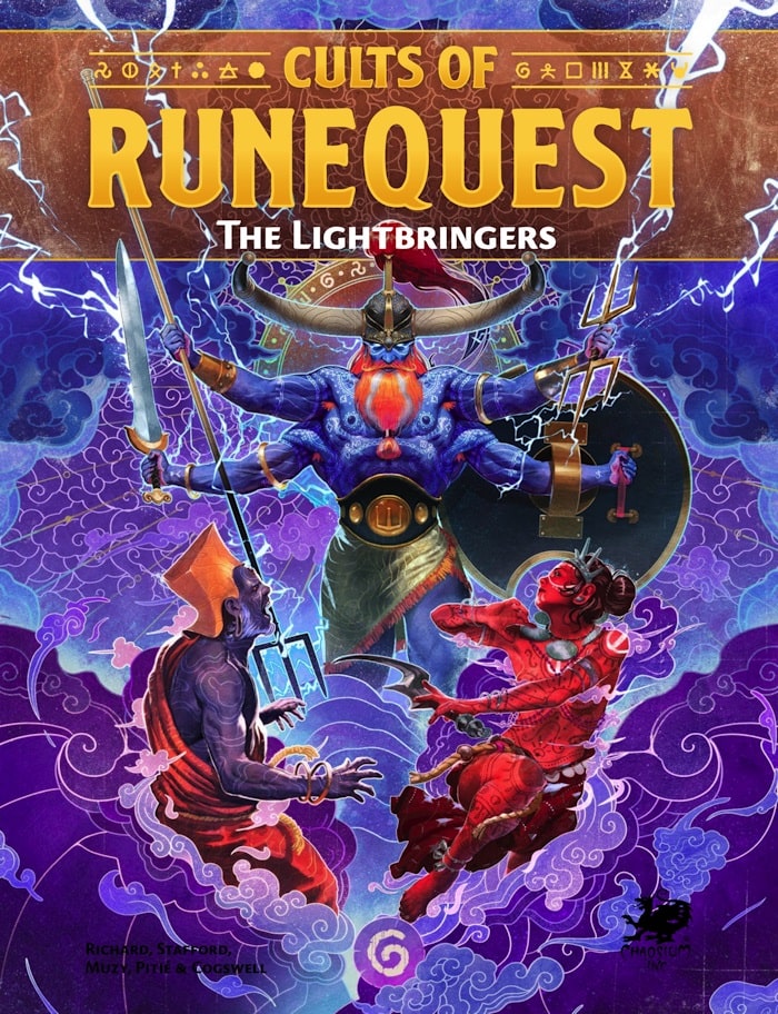 Chaosium RuneQuest: Cults of RuneQuest - The Lightbringers (hard cover)