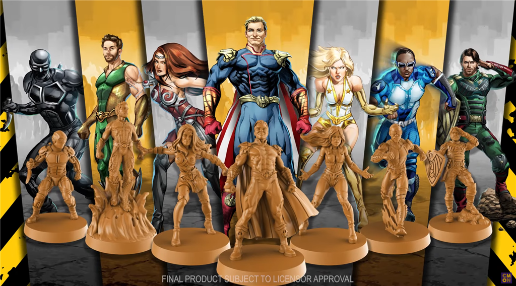 Cool Mini Or Not Zombicide: 2nd Edition – The Boys: Pack 1 – The Seven