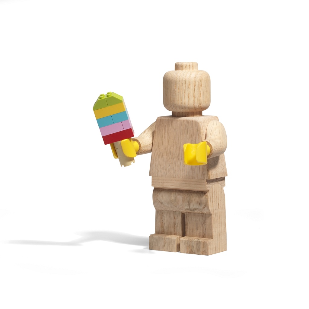 LEGO Stationery LEGO dřevěná figurka (dub - ošetřený mýdlem)