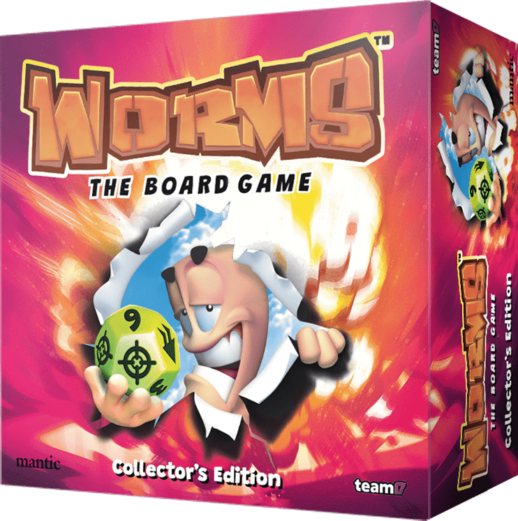 Mantic Games Worms - The board game (Mayhem pledge EN) Kickstarter edice Mayhem