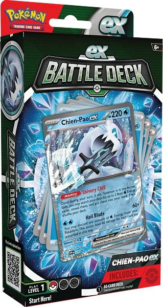 Nintendo Pokémon TCG: ex Battle Deck - Chien-Pao & Tinkaton Varianta: Chien-Pao