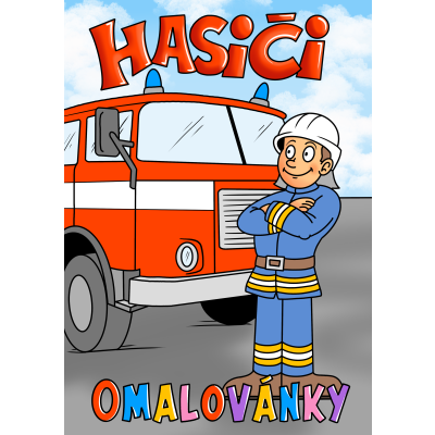 Omalovánky lux Hasič