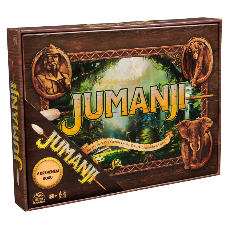 Spin Master JUMANJI (dřevěná edice) - CZ