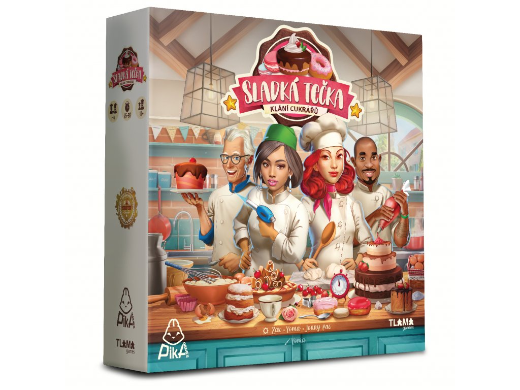 TLAMA games Sladká tečka: klání cukrářů (Sweet Mess: Pastry Competition CZ)